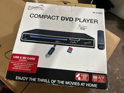 Supersonic dvd compact - dvd,
