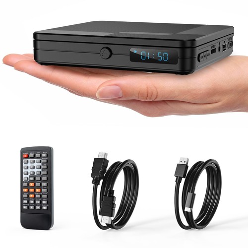 Mini dvd player with remote - with,